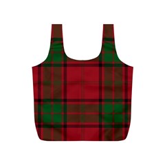 Red And Green Tartan Plaid Full Print Recycle Bags (s)  by allthingseveryone