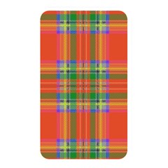 Orange And Green Plaid Memory Card Reader by allthingseveryone