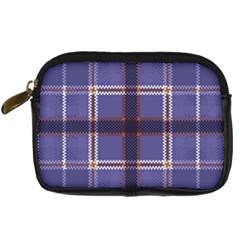 Purple Heather Plaid Digital Camera Cases by allthingseveryone