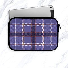 Purple Heather Plaid Apple Ipad Mini Zipper Cases by allthingseveryone