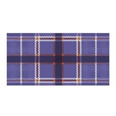 Purple Heather Plaid Satin Wrap by allthingseveryone