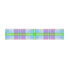 Pink And Blue Plaid Flano Scarf (mini) by allthingseveryone