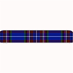 Bright Blue Plaid Small Bar Mats by allthingseveryone