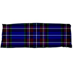 Bright Blue Plaid Body Pillow Case (dakimakura) by allthingseveryone