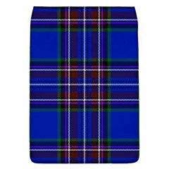 Bright Blue Plaid Flap Covers (l)  by allthingseveryone