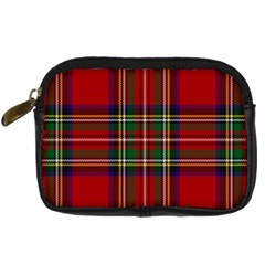 Red Tartan Plaid Digital Camera Cases by allthingseveryone