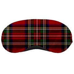 Red Tartan Plaid Sleeping Masks by allthingseveryone