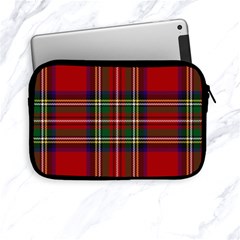 Red Tartan Plaid Apple Ipad Mini Zipper Cases by allthingseveryone