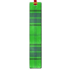 Green And Blue Plaid Large Book Marks by allthingseveryone