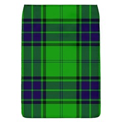 Green And Blue Plaid Flap Covers (l)  by allthingseveryone