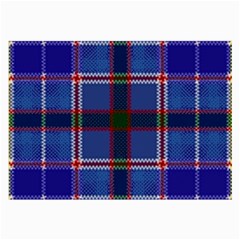 Blue Heather Plaid Large Glasses Cloth by allthingseveryone