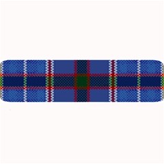 Blue Heather Plaid Large Bar Mats by allthingseveryone