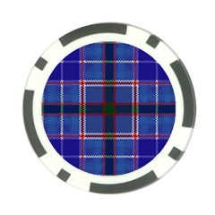 Blue Heather Plaid Poker Chip Card Guard (10 Pack) by allthingseveryone