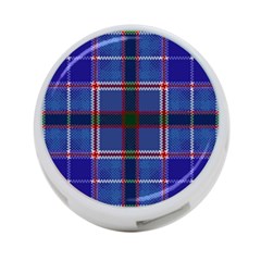 Blue Heather Plaid 4-port Usb Hub (one Side) by allthingseveryone