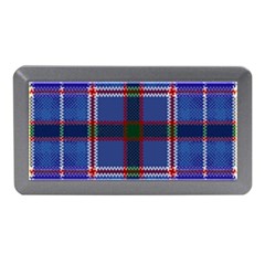 Blue Heather Plaid Memory Card Reader (mini) by allthingseveryone