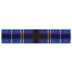 Blue Heather Plaid Small Flano Scarf by allthingseveryone