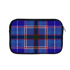 Blue Heather Plaid Apple Macbook Pro 13  Zipper Case by allthingseveryone