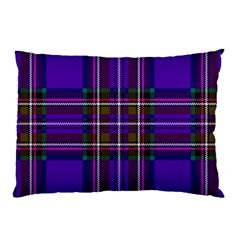 Purple Tartan Plaid Pillow Case by allthingseveryone