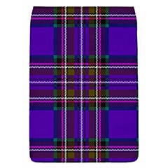 Purple Tartan Plaid Flap Covers (s)  by allthingseveryone