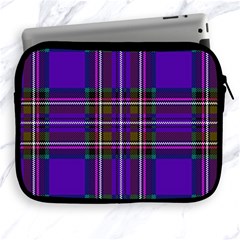 Purple Tartan Plaid Apple Ipad 2/3/4 Zipper Cases by allthingseveryone