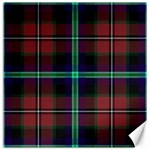 Purple And Red Tartan Plaid Canvas 12  x 12   11.4 x11.56  Canvas - 1