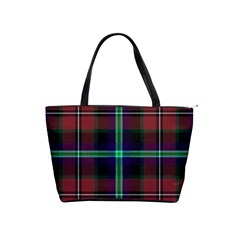 Purple And Red Tartan Plaid Shoulder Handbags by allthingseveryone