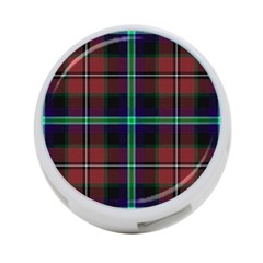 Purple And Red Tartan Plaid 4-port Usb Hub (one Side) by allthingseveryone