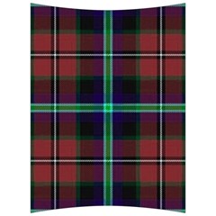 Purple And Red Tartan Plaid Back Support Cushion