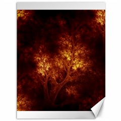 Artsy Brown Trees Canvas 36  X 48   by allthingseveryone