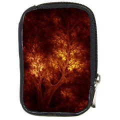 Artsy Brown Trees Compact Camera Cases