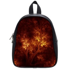 Artsy Brown Trees School Bag (small) by allthingseveryone