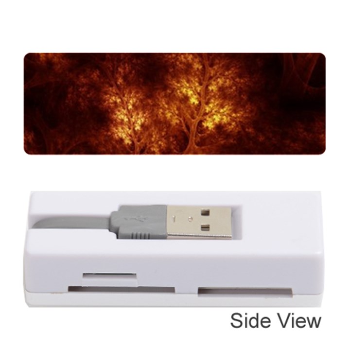 Artsy Brown Trees Memory Card Reader (Stick) 