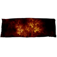 Artsy Brown Trees Body Pillow Case (dakimakura)