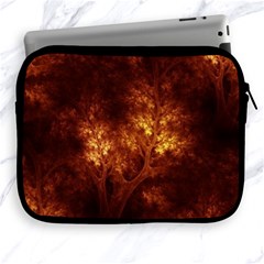 Artsy Brown Trees Apple Ipad 2/3/4 Zipper Cases by allthingseveryone