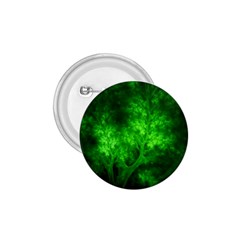 Artsy Bright Green Trees 1 75  Buttons