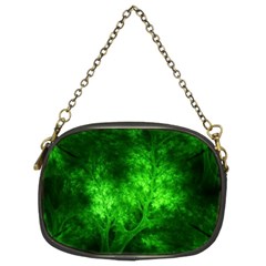 Artsy Bright Green Trees Chain Purses (two Sides)  by allthingseveryone