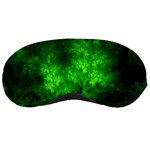 Artsy Bright Green Trees Sleeping Masks Front