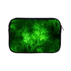 Artsy Bright Green Trees Apple Ipad Mini Zipper Cases by allthingseveryone