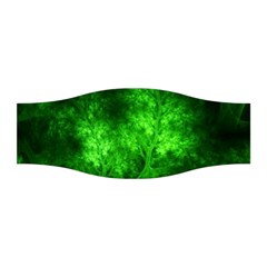 Artsy Bright Green Trees Stretchable Headband by allthingseveryone