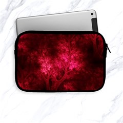 Artsy Red Trees Apple Ipad Mini Zipper Cases