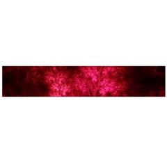 Artsy Red Trees Large Flano Scarf 