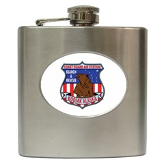 Coast Guard Air Station Kodiak Hip Flask by Bigfootshirtshop