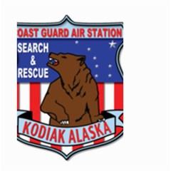 Coast Guard Air Station Kodiak Us Coast Guard Small Garden Flag (two Sides) by Bigfootshirtshop