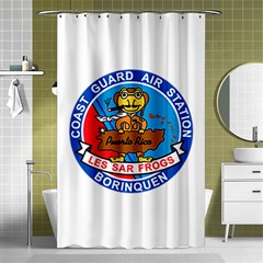 Coast Guard Air Station Borinquen Puerto Rico Shower Curtain 48  X 72  (small) by Bigfootshirtshop