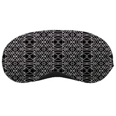 Black And White Ethnic Pattern Sleeping Masks by dflcprints