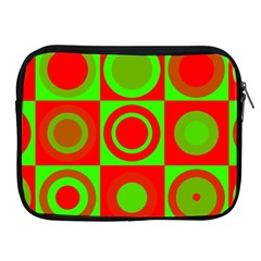 Redg Reen Christmas Background Apple Ipad 2/3/4 Zipper Cases by Celenk