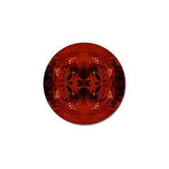 Red Abstract Golf Ball Marker (10 Pack) by Celenk