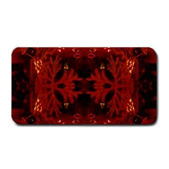 Red Abstract Medium Bar Mats by Celenk