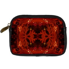 Red Abstract Digital Camera Cases by Celenk