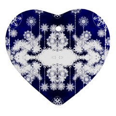 The Effect Of Light  Very Vivid Colours  Fragment Frame Pattern Ornament (heart) by Celenk